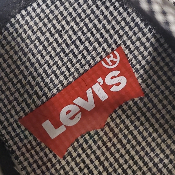 Levi's Maddy Black White Polka Dot Sneakers 6 - Picture 3 of 11